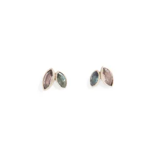 2 Wild Marquise Earrings Pieces of Eight