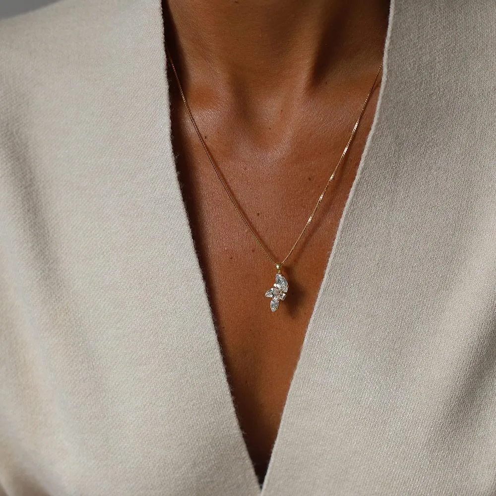 Adele Necklace / Crystal Caroline Svedbom