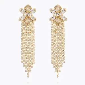 Adore You Earrings / Crystal   Golden Shadow Caroline Svedbom