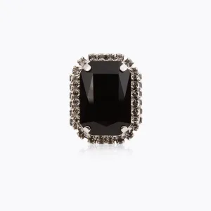 Alexa Ring / Jet / Black Diamonds Caroline Svedbom