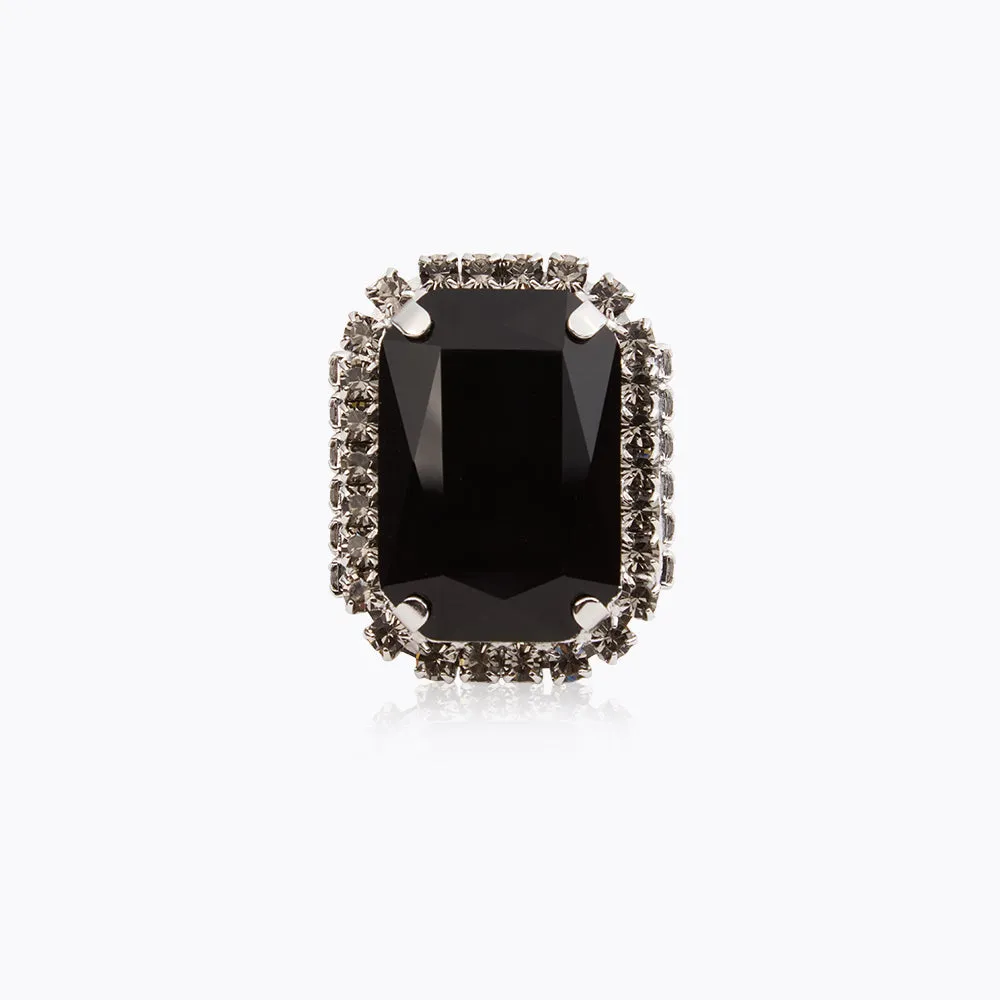 Alexa Ring / Jet / Black Diamonds Caroline Svedbom