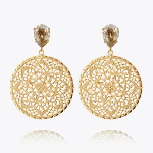 Alexandra Earring / Golden Shadow Caroline Svedbom