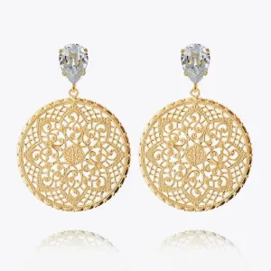 Alexandra Earrings / Crystal Caroline Svedbom