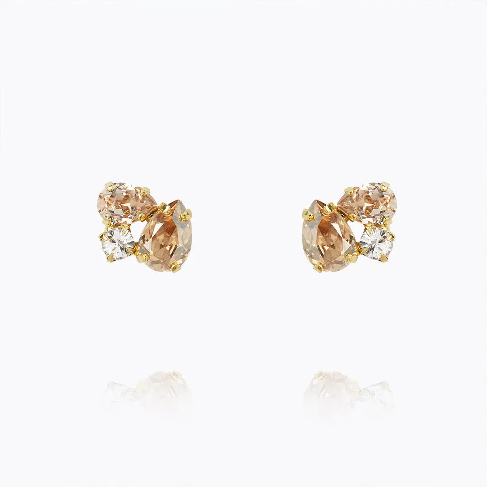 Alisia Earrings / Golden Combo Caroline Svedbom
