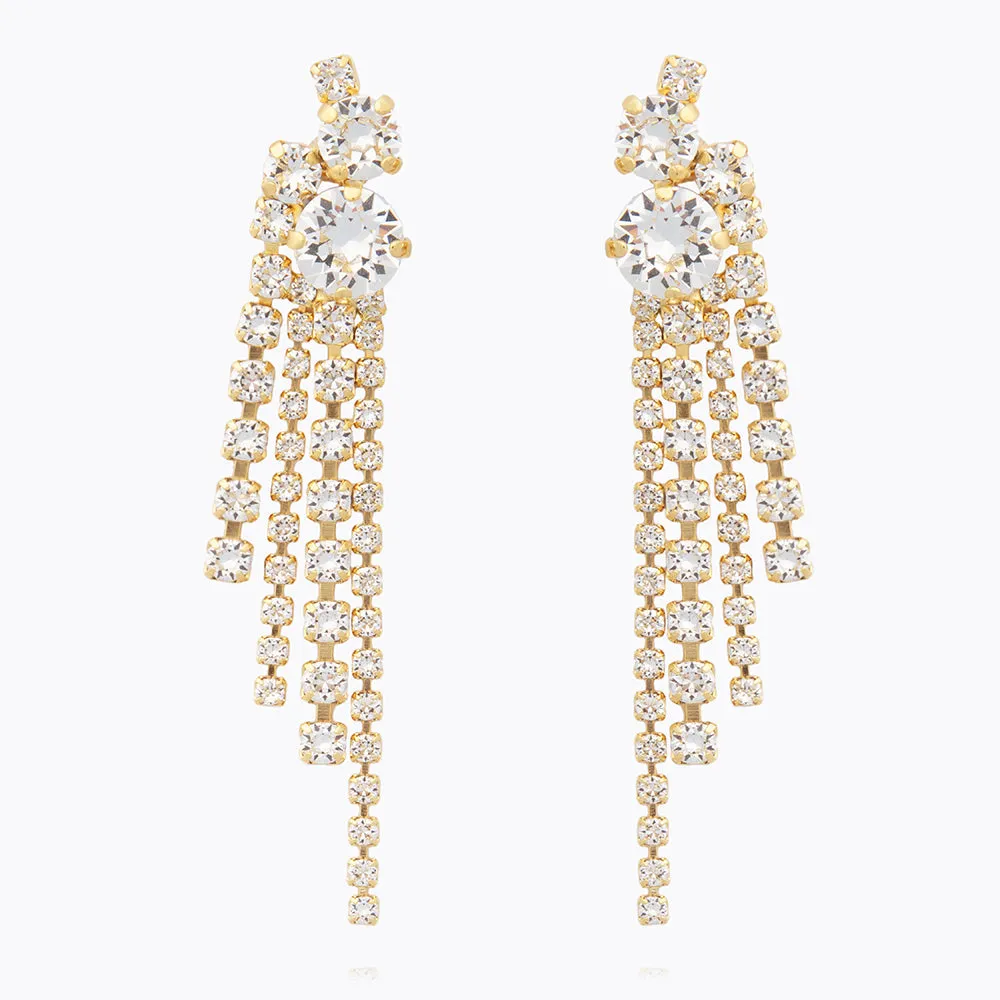 Amy Earrings / Crystal Caroline Svedbom