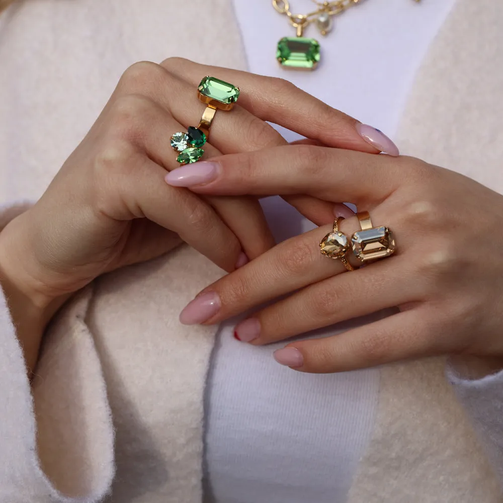 Ana Ring / Majestic Green Combo Caroline Svedbom