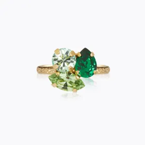 Ana Ring / Majestic Green Combo Caroline Svedbom