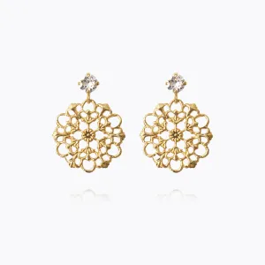 Andrea Earrings / Crystal Caroline Svedbom