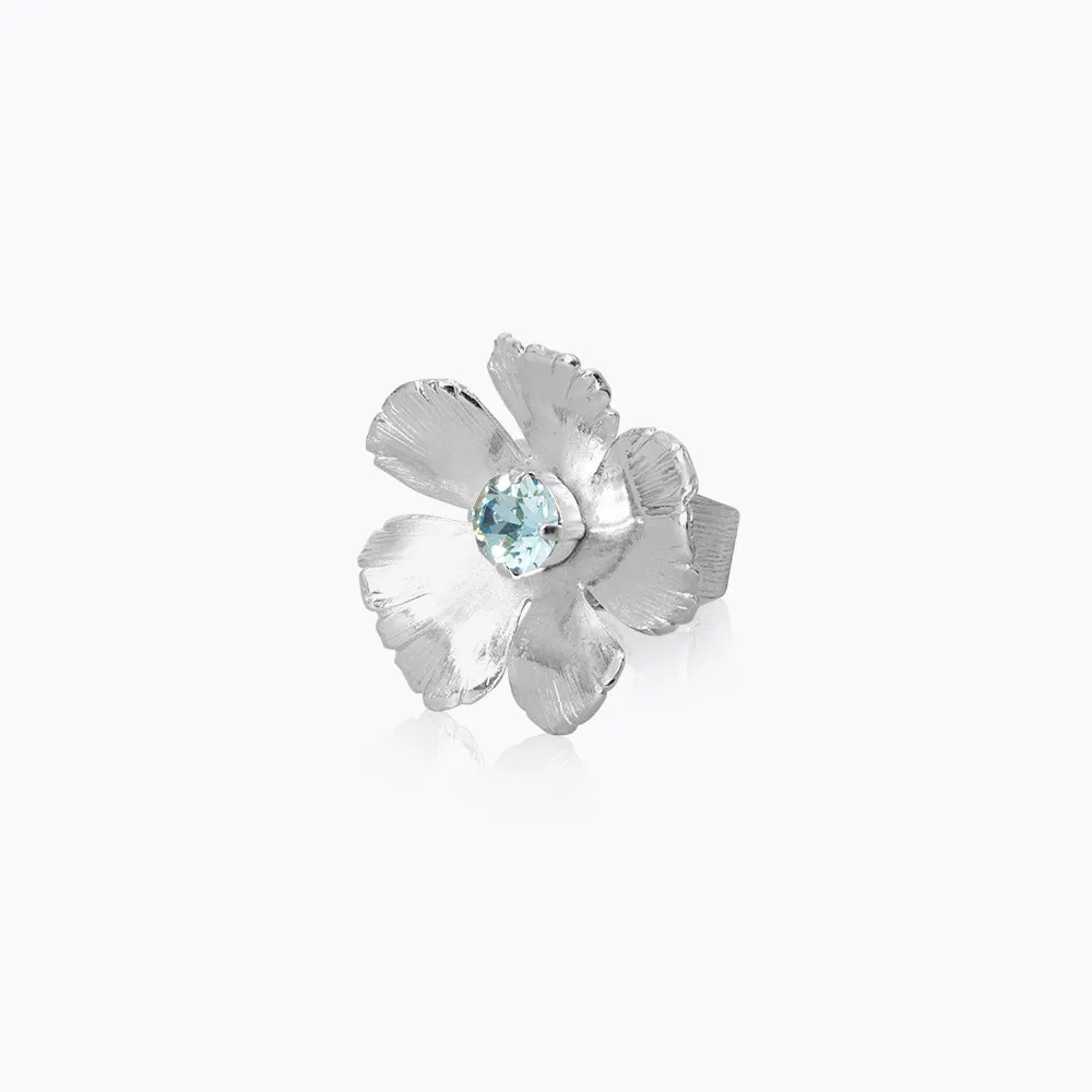 Anemone Ring / Aquamarine Caroline Svedbom