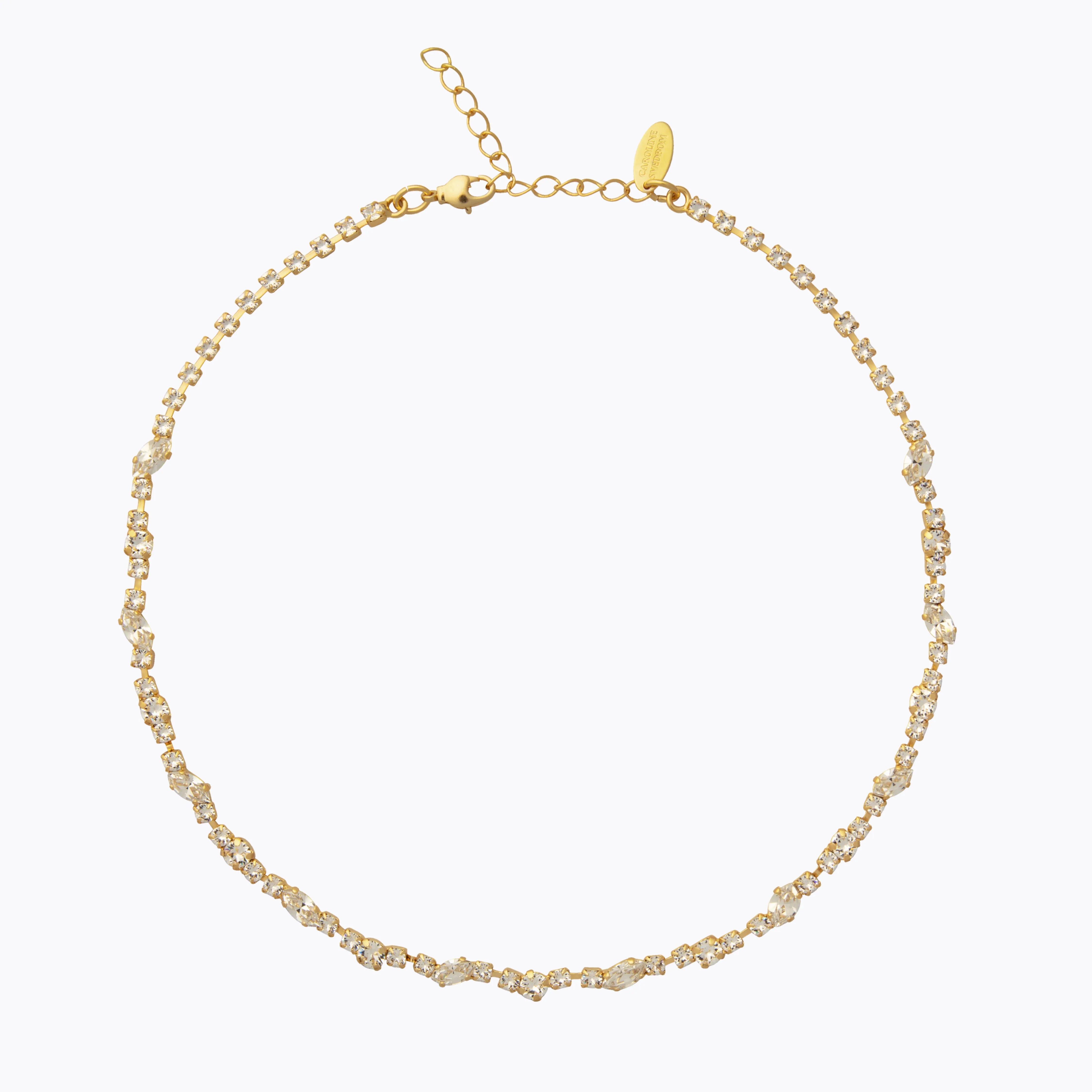 Antonia Necklace / Crystal Caroline Svedbom