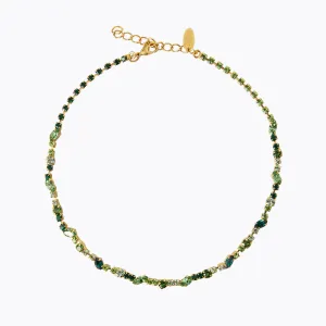 Antonia Necklace / Green Combo Caroline Svedbom