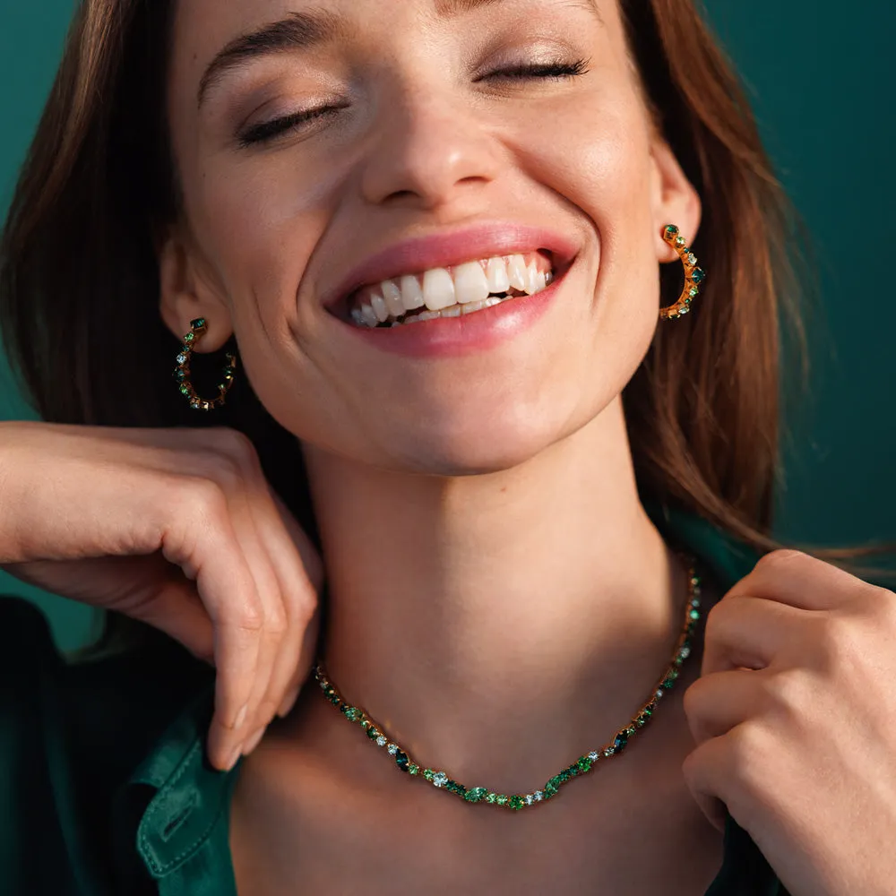 Antonia Necklace / Green Combo Caroline Svedbom