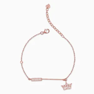 Anushka Sharma Rose Gold Crown Bracelet Giva