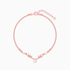 Anushka Sharma Rose Gold Deer Bracelet Giva
