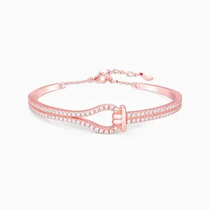 Anushka Sharma Rose Gold Knotted Feelings Bracelet Giva