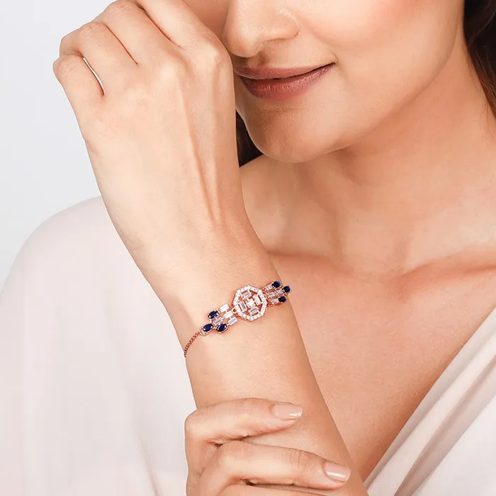 Anushka Sharma Rose Gold Statement Bracelet Giva