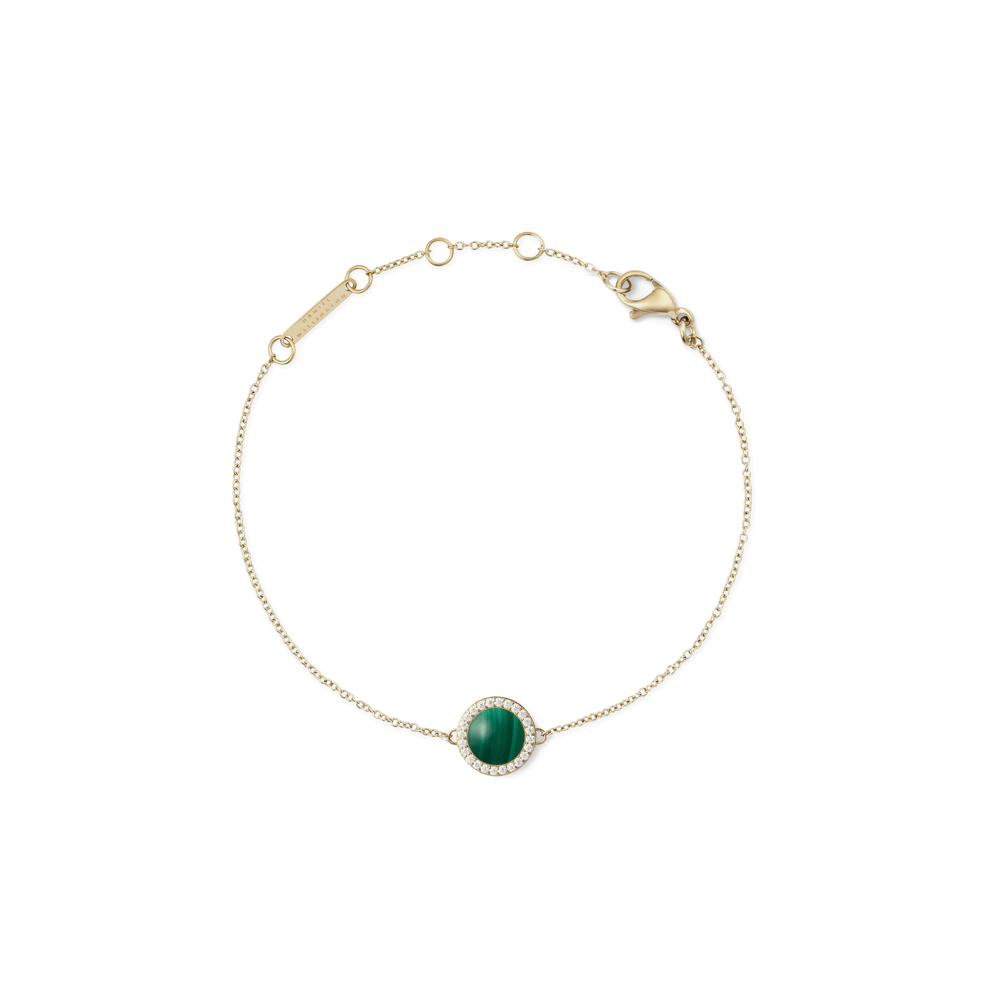 Audrey Bracelet Malachite Gold Daniel Wellington