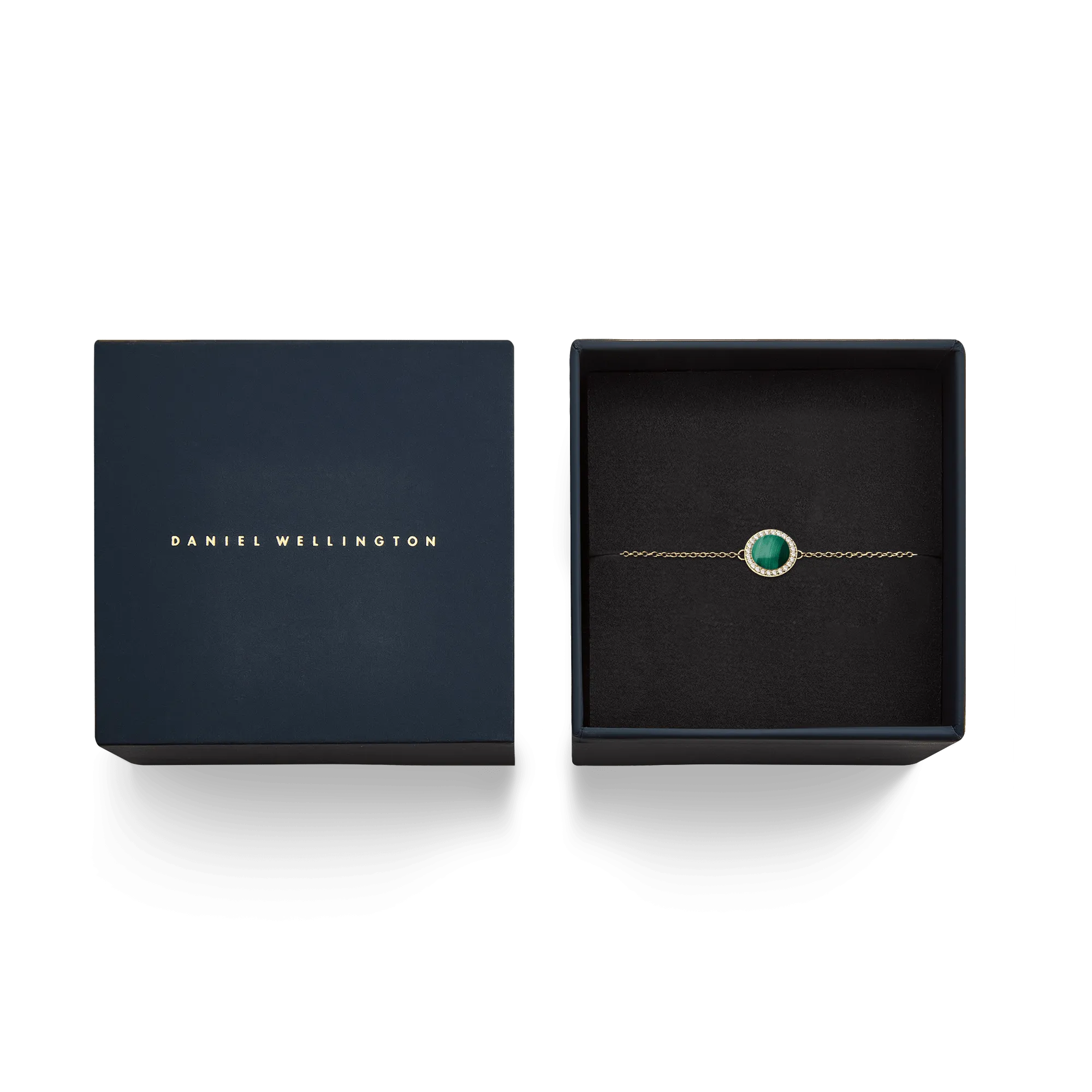 Audrey Bracelet Malachite Gold Daniel Wellington