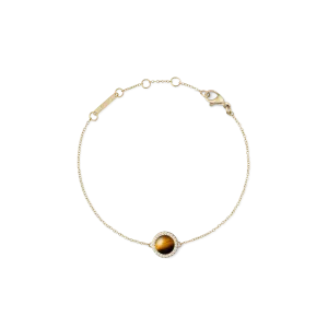 Audrey Bracelet Tiger Eye Gold Daniel Wellington