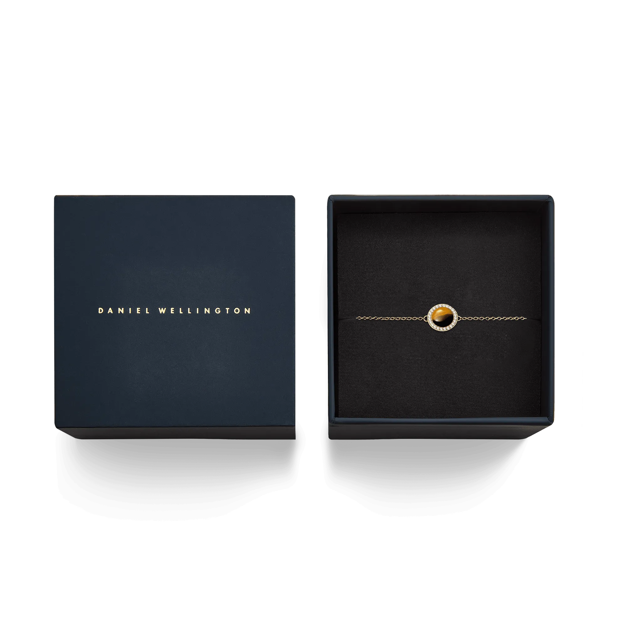 Audrey Bracelet Tiger Eye Gold Daniel Wellington