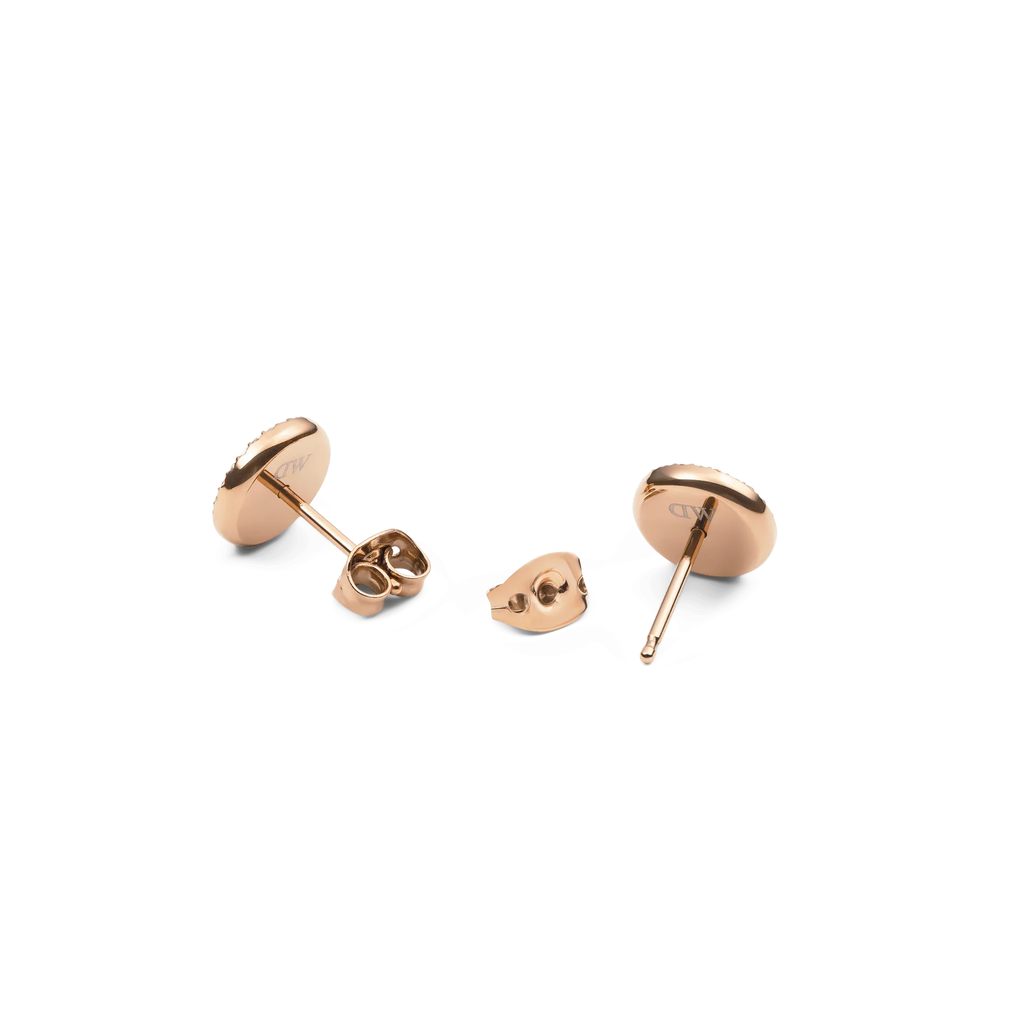 Audrey Earrings Jade Rose Gold Daniel Wellington