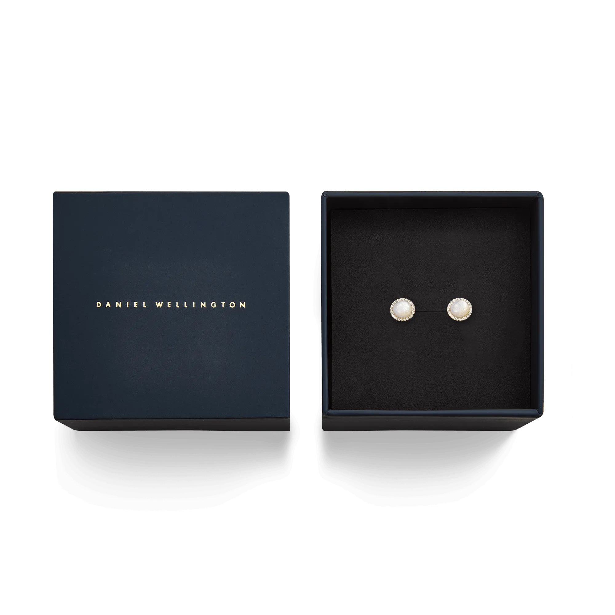 Audrey Earrings Mother of Pearl Gold Daniel Wellington