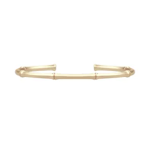 Bamboo 14K Gold Cuff