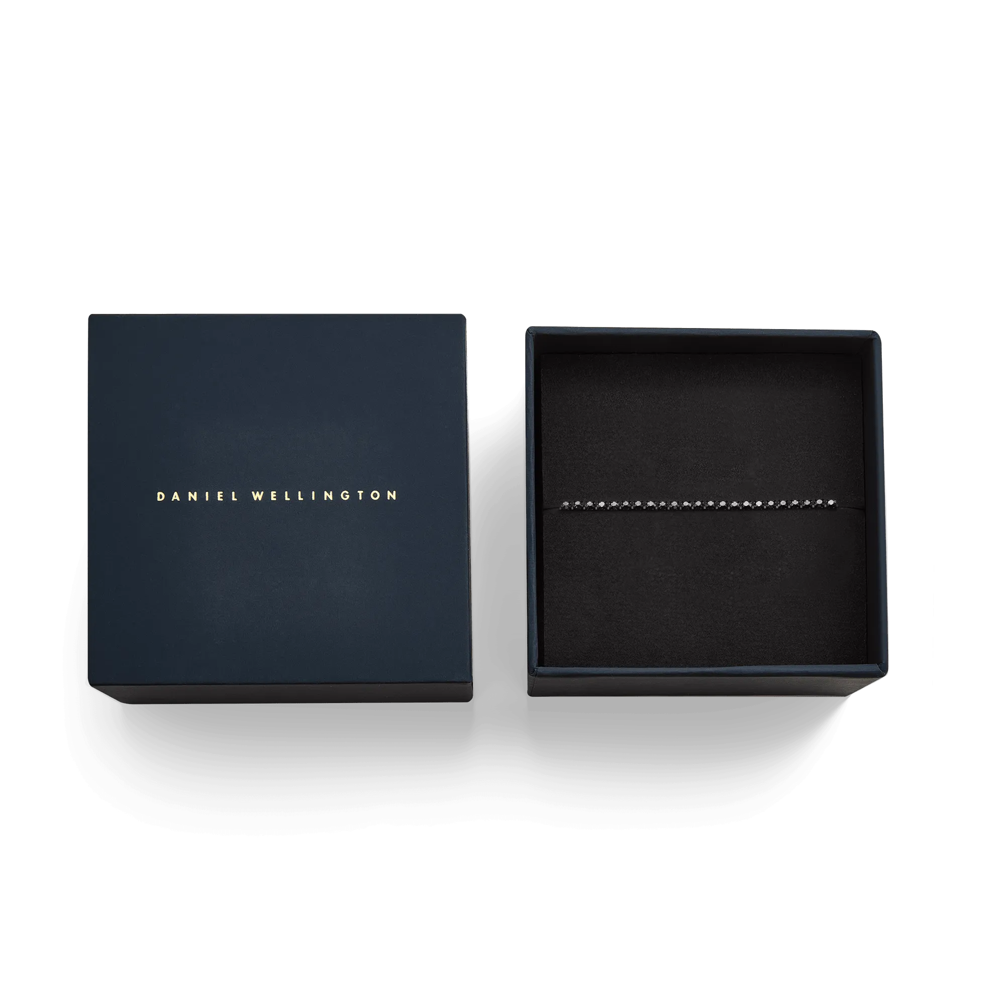 Black Crystal Tennis Bracelet Daniel Wellington