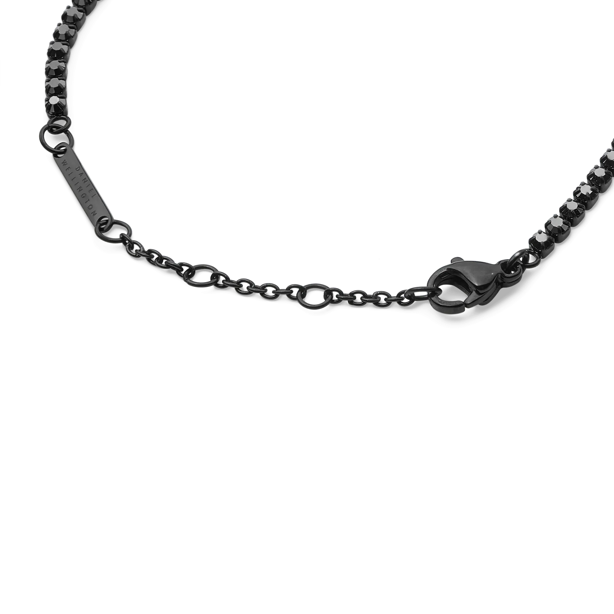 Black Crystal Tennis Bracelet Daniel Wellington