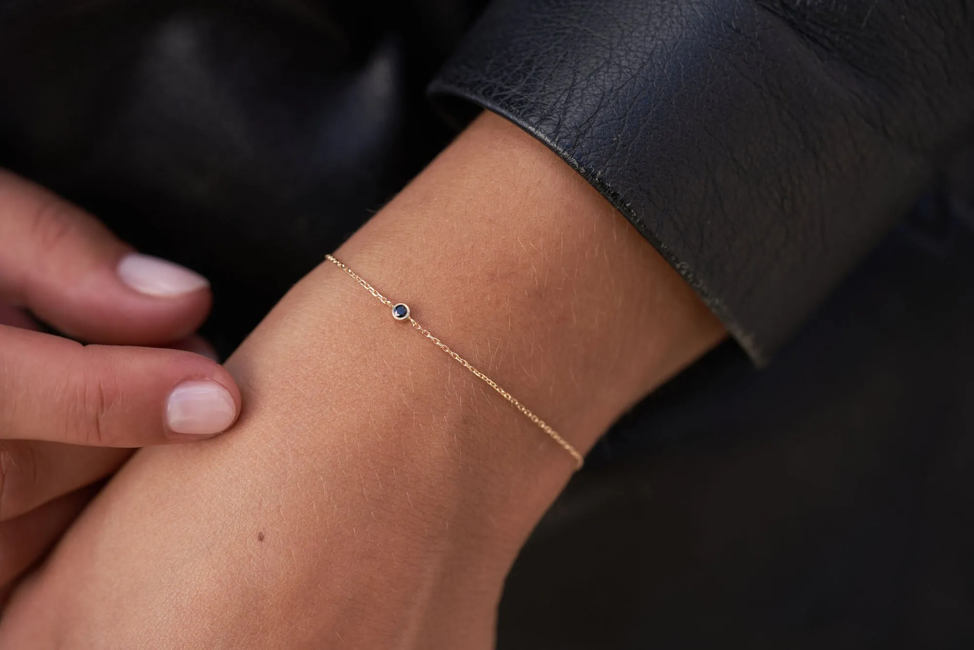 Black Diamond 14K White Gold Bracelet