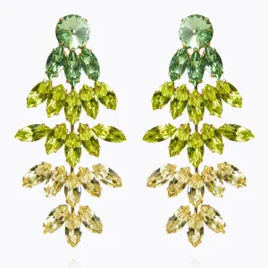 Bonnie Earrings / Lime Combo Caroline Svedbom