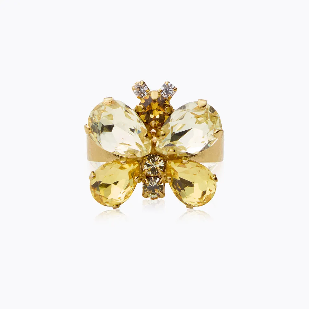 Butterfly Ring / Yellow Combo Caroline Svedbom