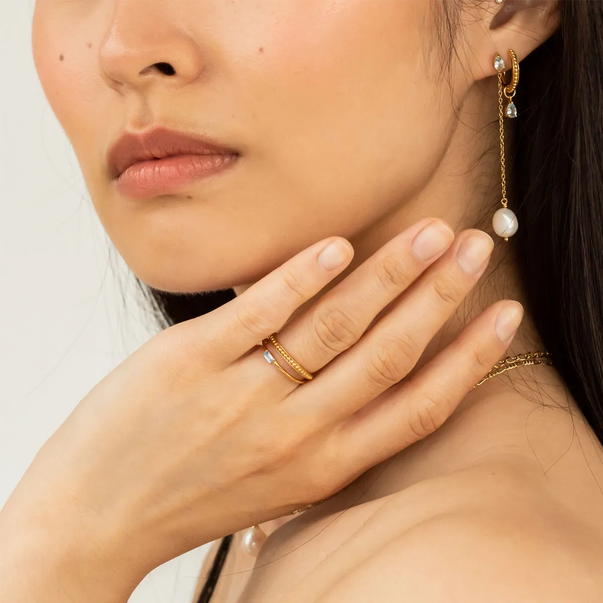 Byzantine 18K Gold Plated Ring