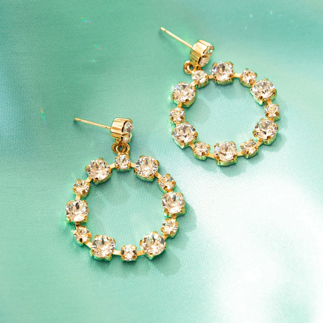 Calanthe Earrings / Crystal Caroline Svedbom