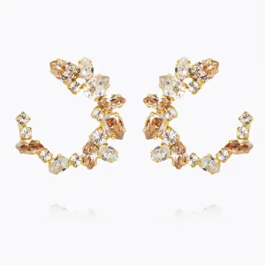 Calliope Earrings / Golden Combo Caroline Svedbom