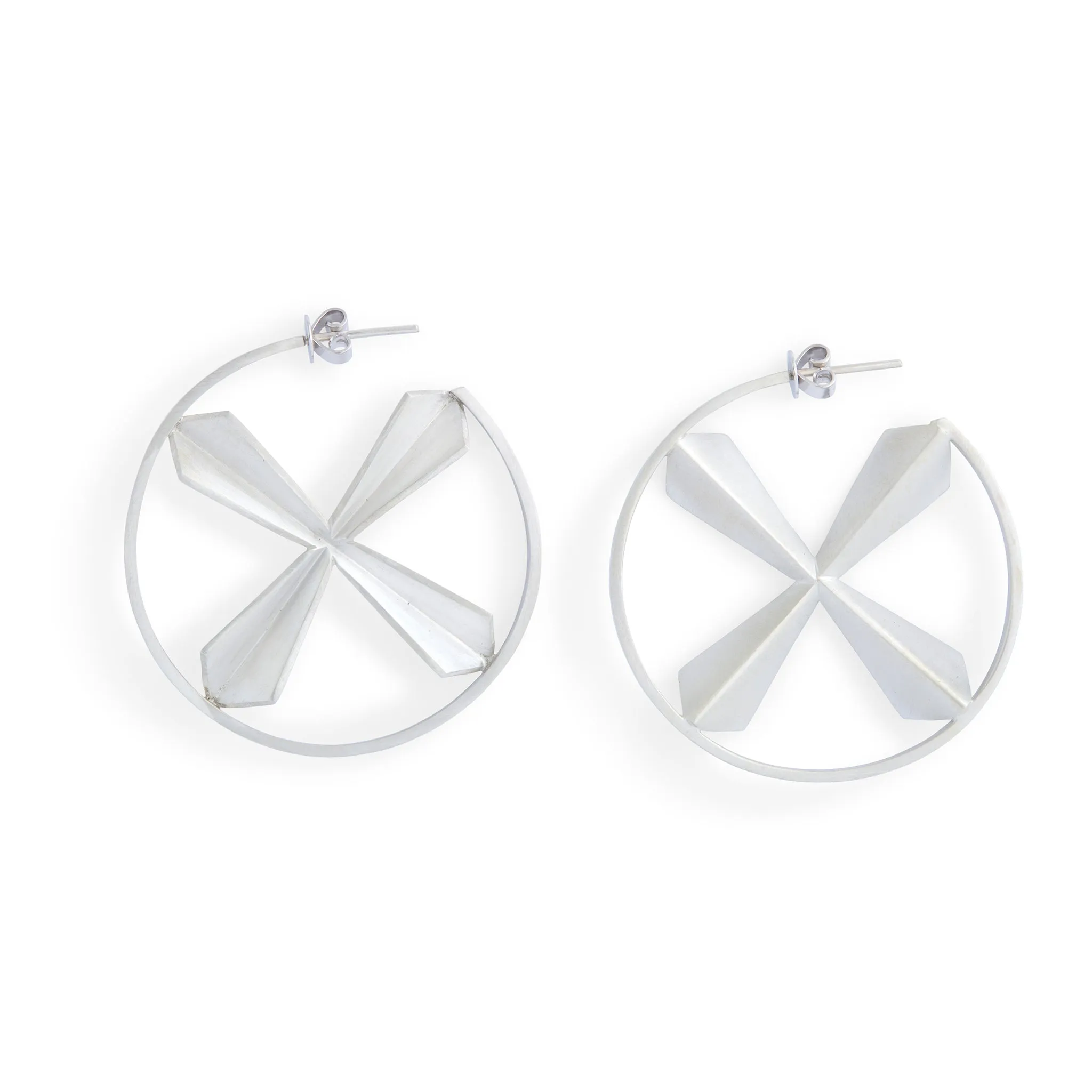 Capturing the Essence Silver Earrings Pieces of Eight