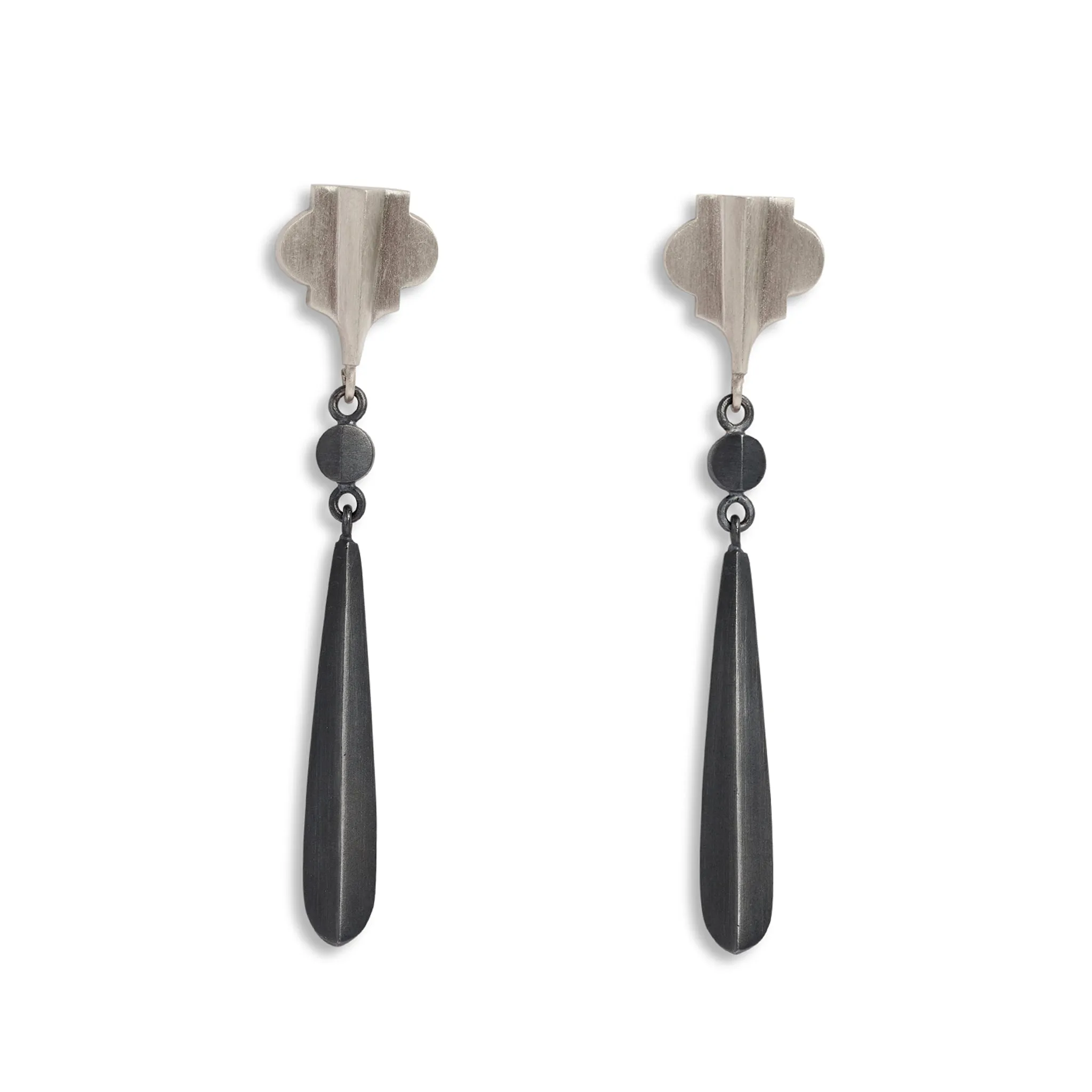 Cathedral Double Drop Earrings Pieces of Eight