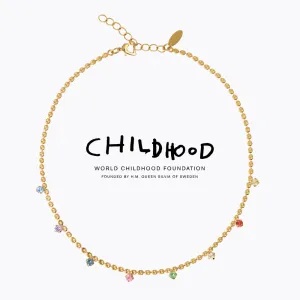 Childhood Edition Necklace / Rainbow Combo Caroline Svedbom