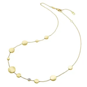 Chimento Armillas Glow 18ct Yellow Gold 0.05ct Diamond Necklace