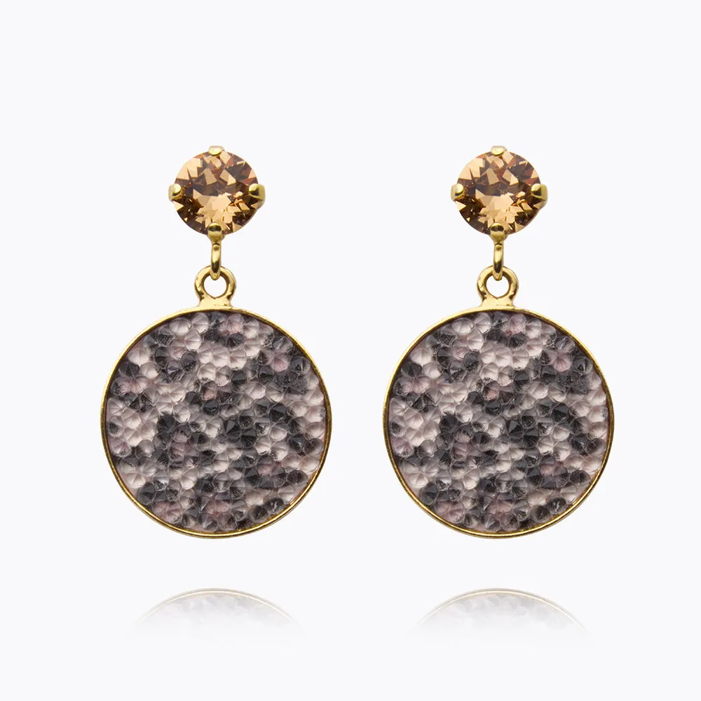 Chloe Earrings / Leopard Caroline Svedbom