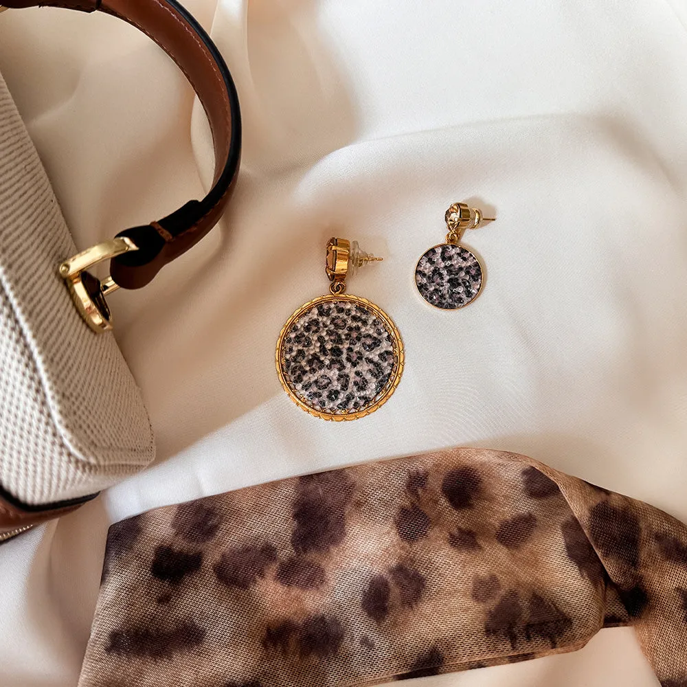 Chloe Earrings / Leopard Caroline Svedbom