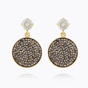 Chloe Earrings / Metallic Light Gold Caroline Svedbom