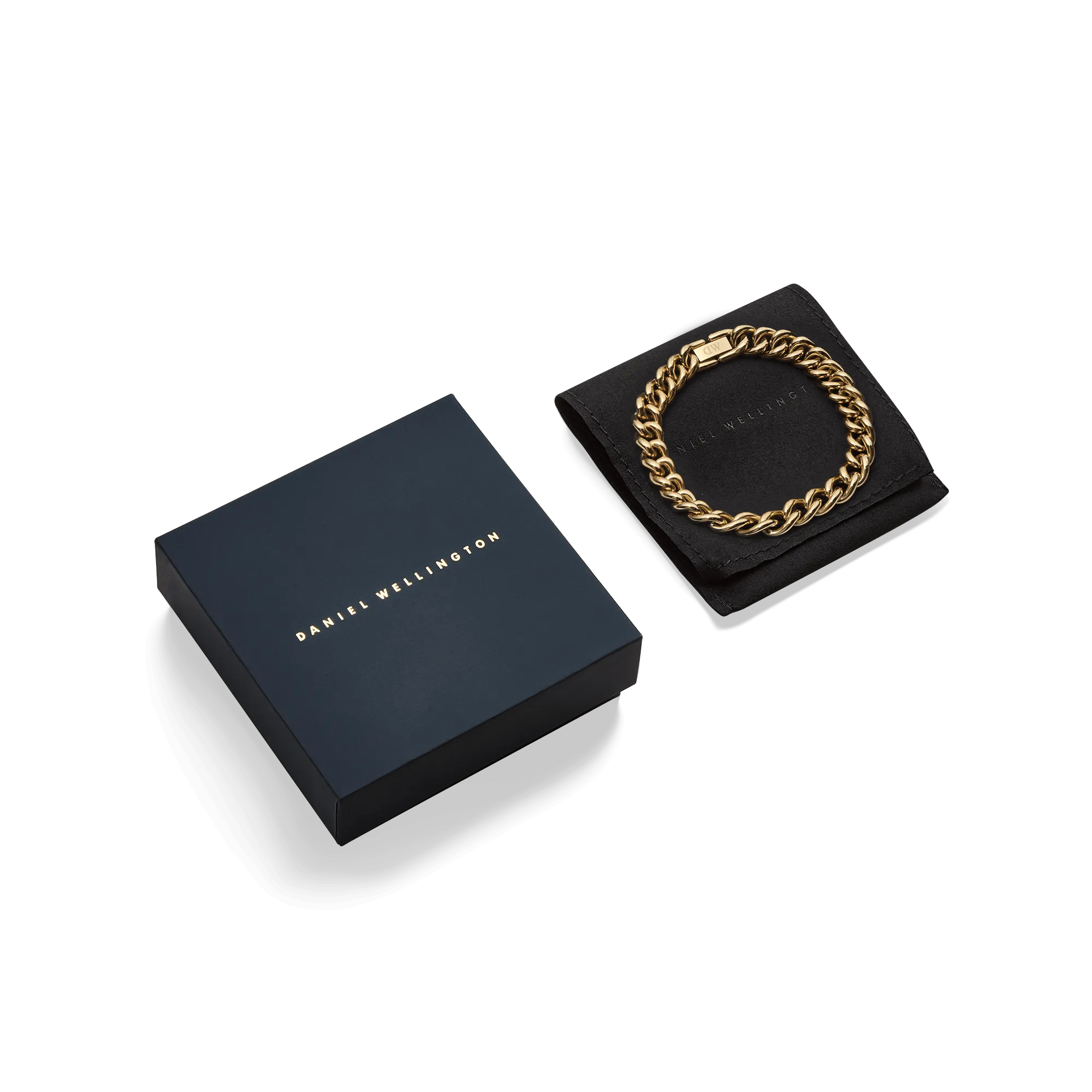 Chunky Chain Bracelet Gold Daniel Wellington