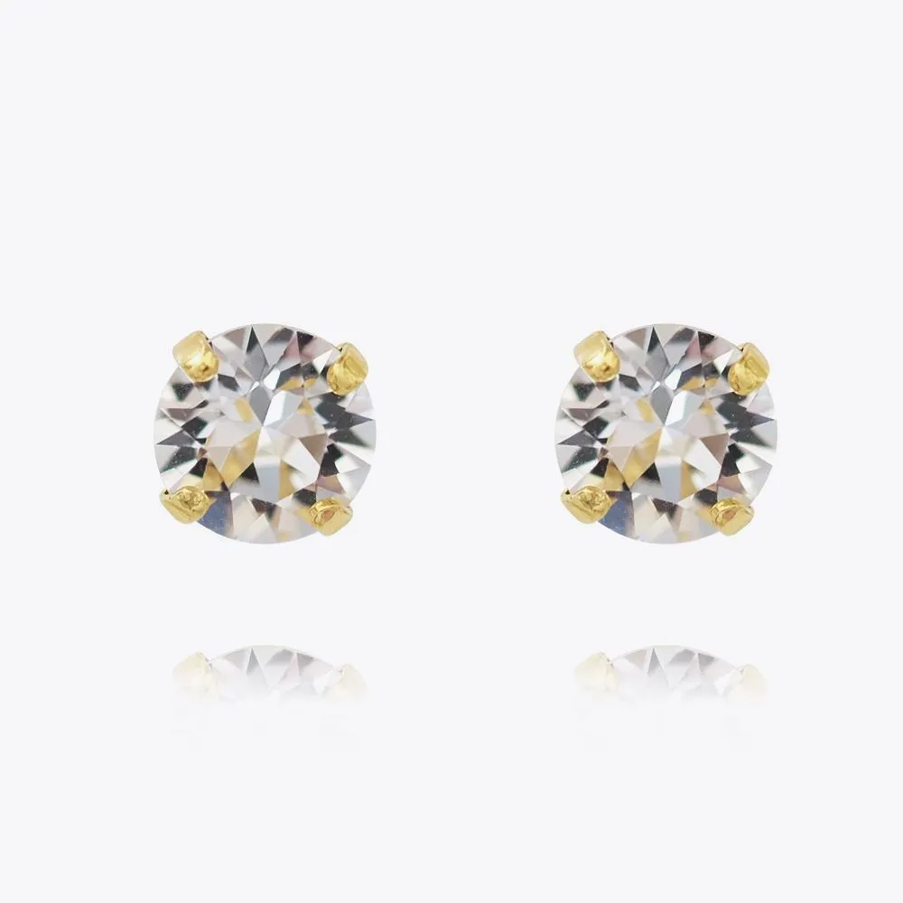 Classic Stud Earrings / Crystal Caroline Svedbom