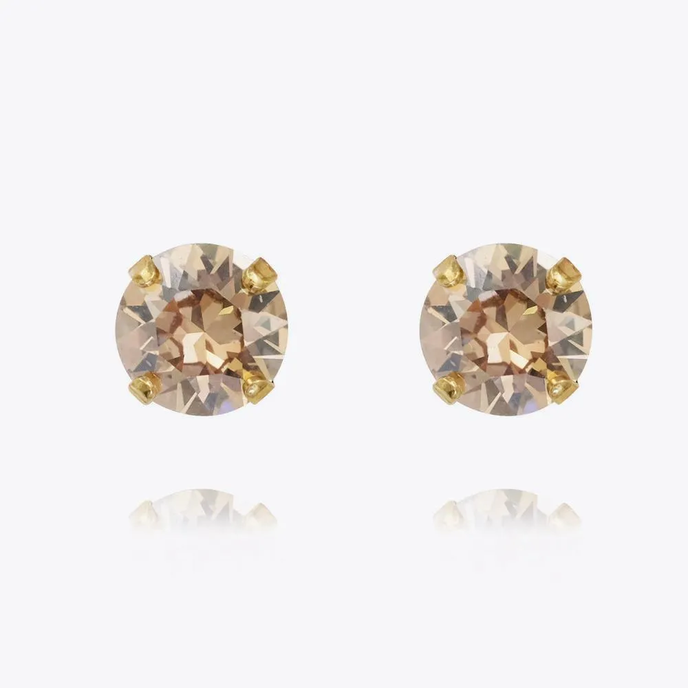 Classic Stud Earrings / Golden Shadow Caroline Svedbom