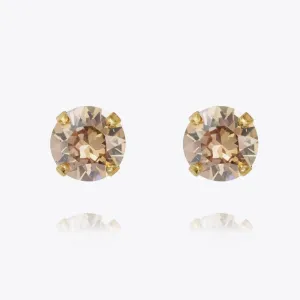 Classic Stud Earrings / Golden Shadow Caroline Svedbom