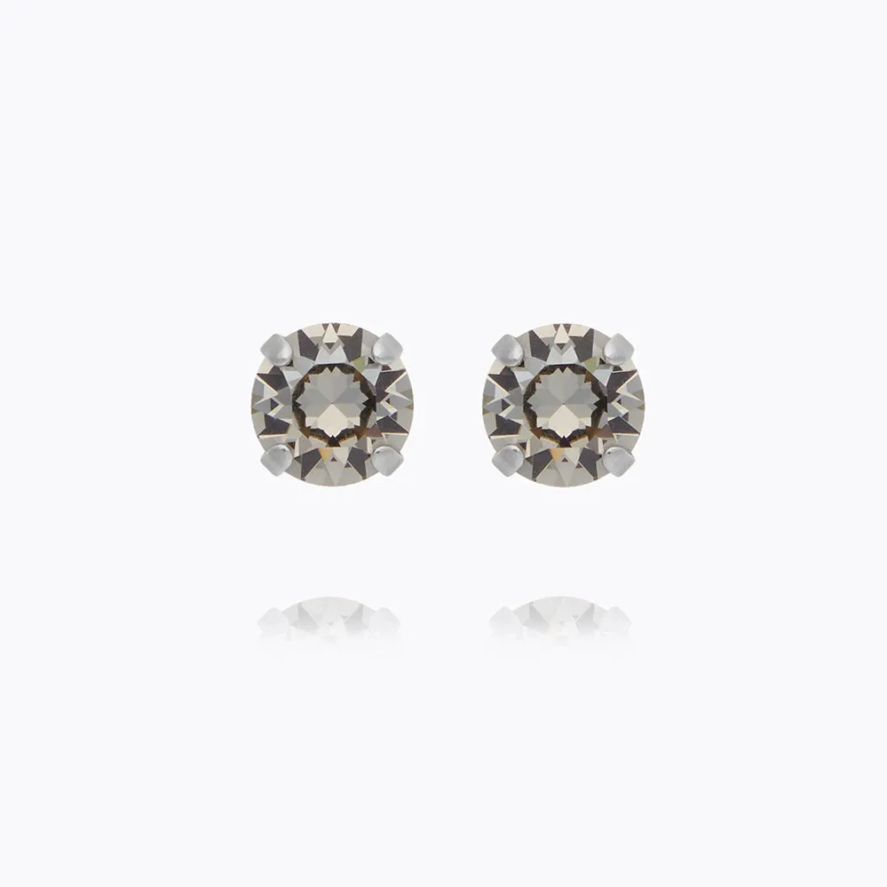 Classic Stud Earrings / Greige Caroline Svedbom
