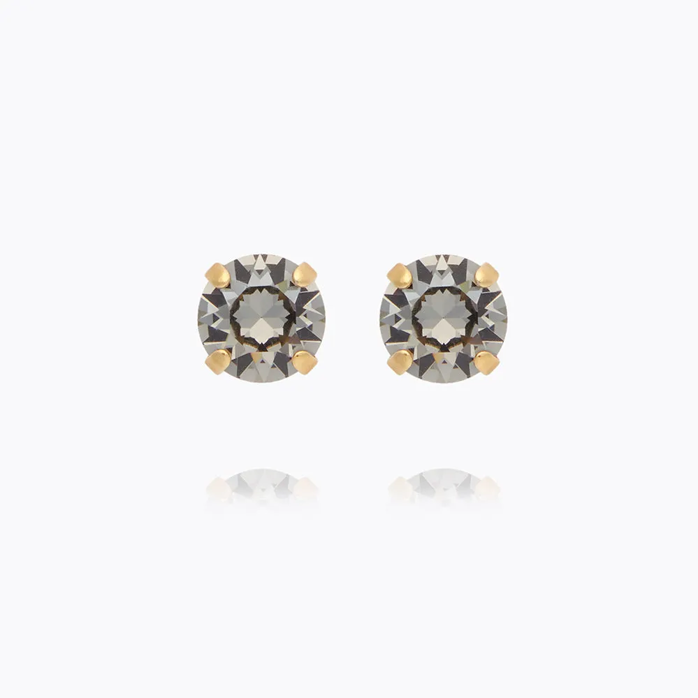 Classic Stud Earrings / Greige Caroline Svedbom