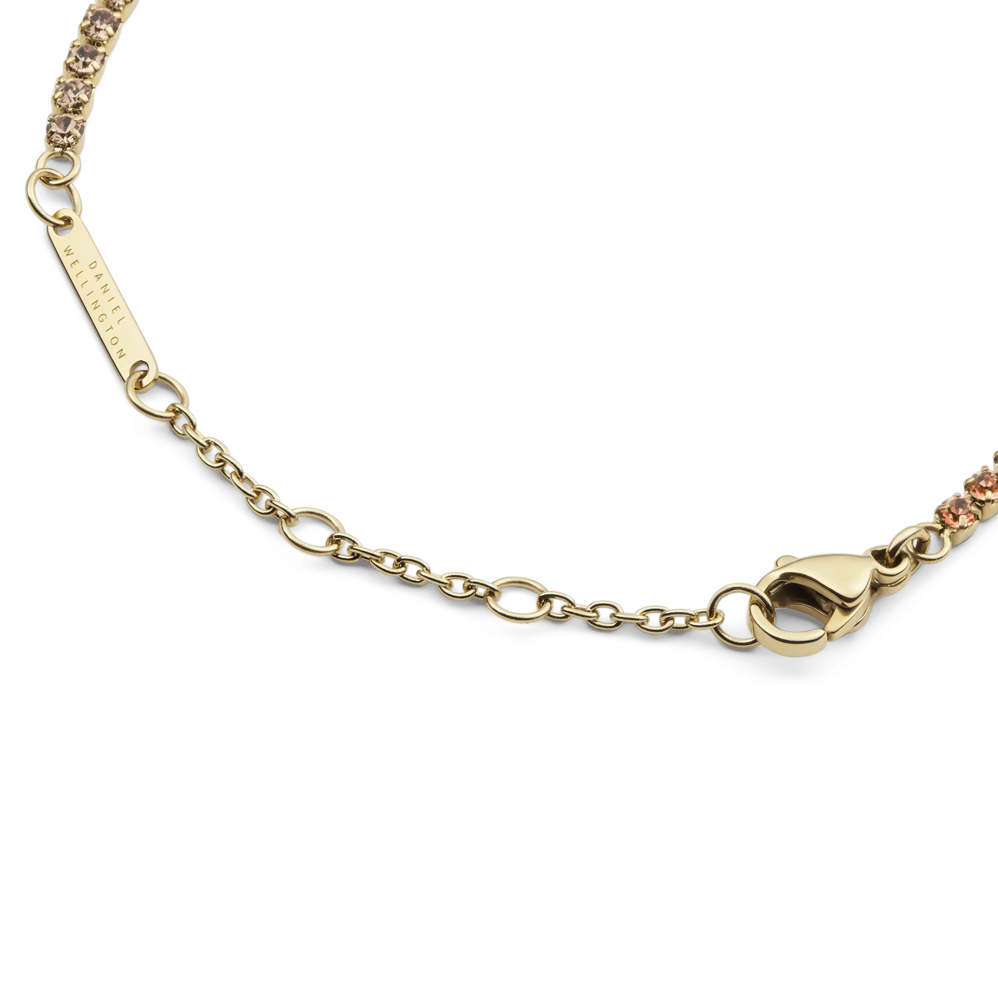 Classic Tennis Bracelet Apricot Gold Daniel Wellington