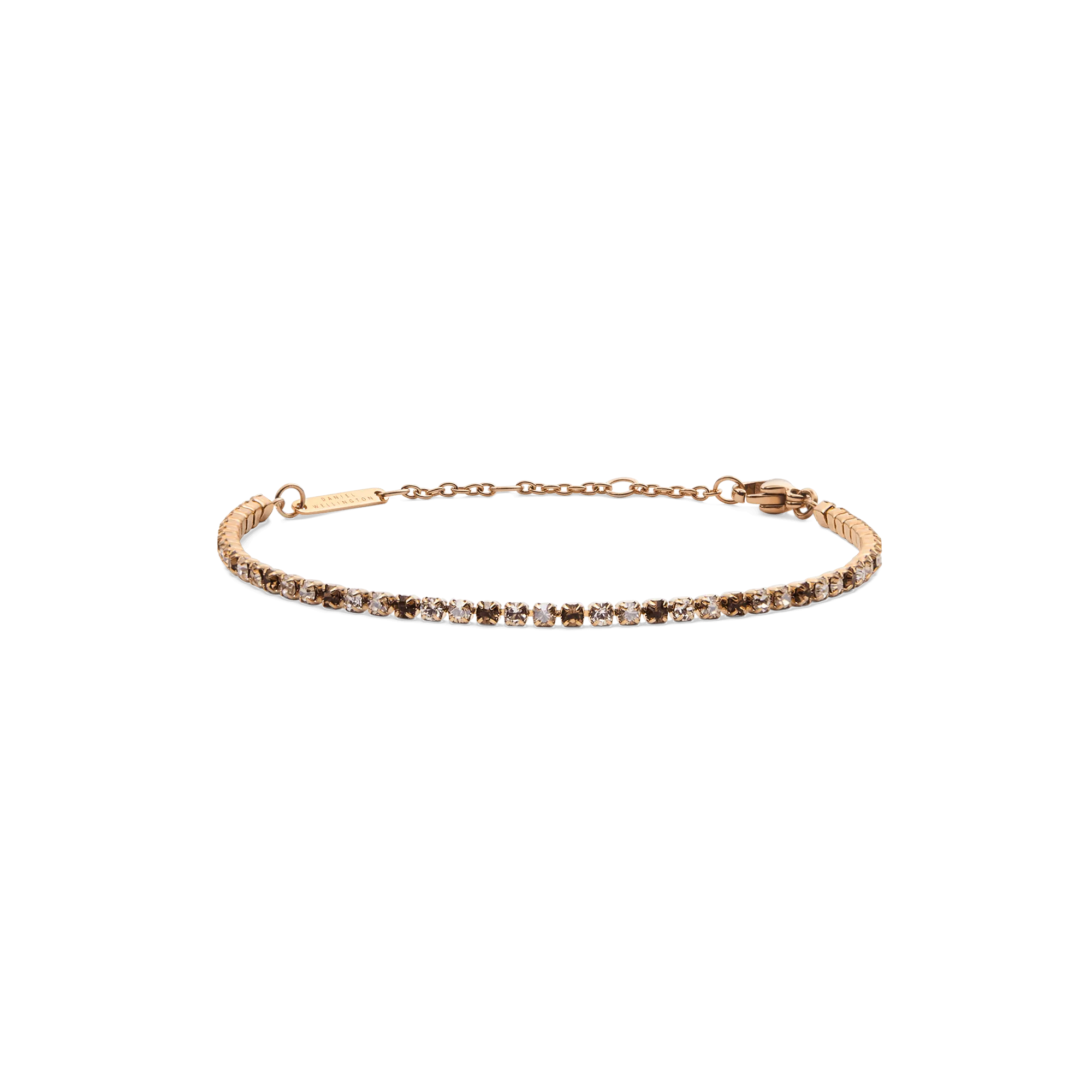 Classic Tennis Bracelet Honey Combo Rose Gold Daniel Wellington